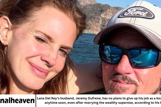 Lana Del Rey’s husband, Jeremy Dufrene, has no plans to give up his job as a boat captain anytime soon, even after marrying the wealthy superstar, according to his boss.