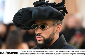 Black Americans showing strong support for Bad Bunny and the Super Bowl sharply contrasts with their mixed emotions and frustration surrounding the upcoming election.