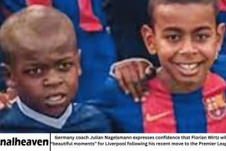 Germany coach Julian Nagelsmann expresses confidence that Florian Wirtz will deliver “beautiful moments” for Liverpool following his recent move to the Premier League giants.