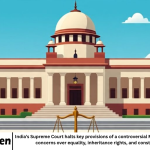 India’s Supreme Court halts key provisions of a controversial Muslim property law, citing concerns over equality, inheritance rights, and constitutional validity.